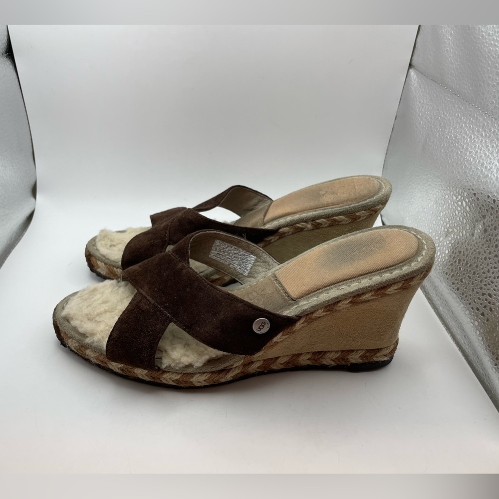 Ugg Australia Margot slide wedge sandals women’s 8